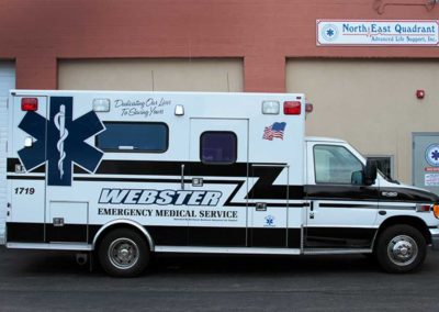 rochester emergency vehicle fleet graphics and lettering installation-company