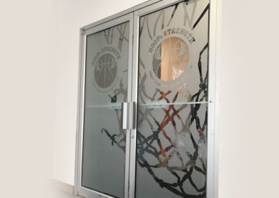 architectural frosted vinyl etched glass installers rochester ny