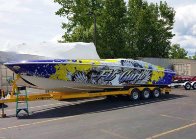 boat wrapping rochester ny - boat wrap company