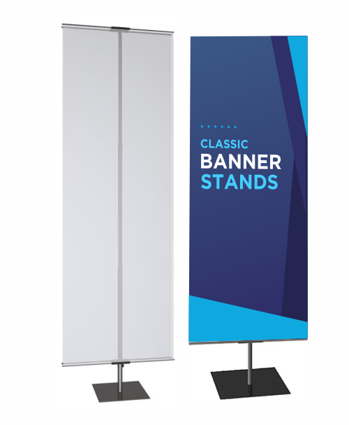 classic banner stand