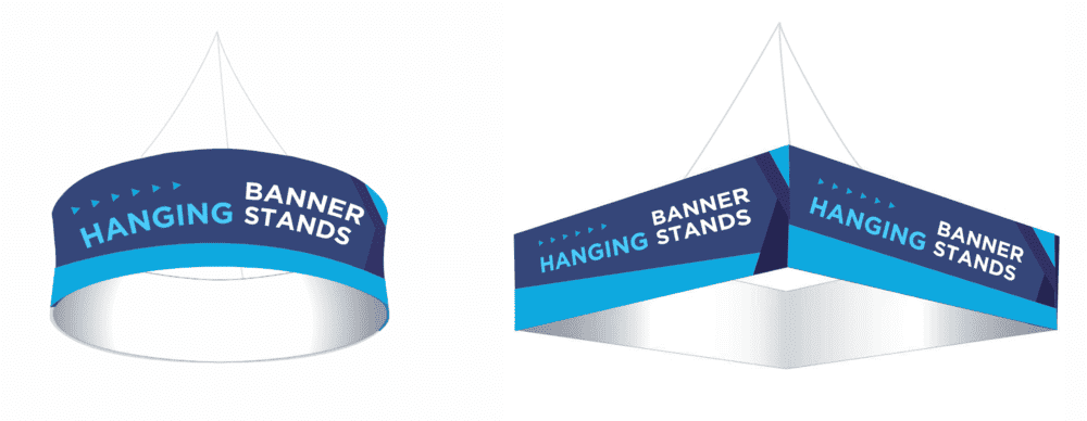 hanging banner stands