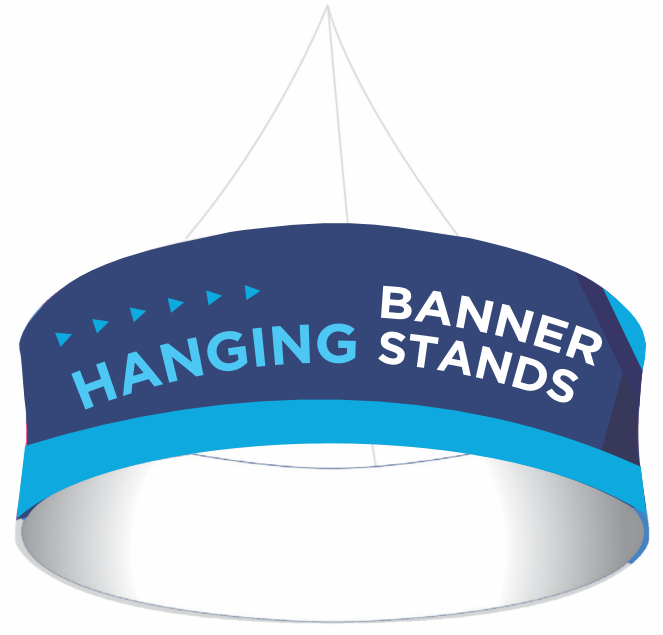 hanging banner stands