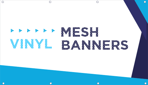 vinyl mesh banners